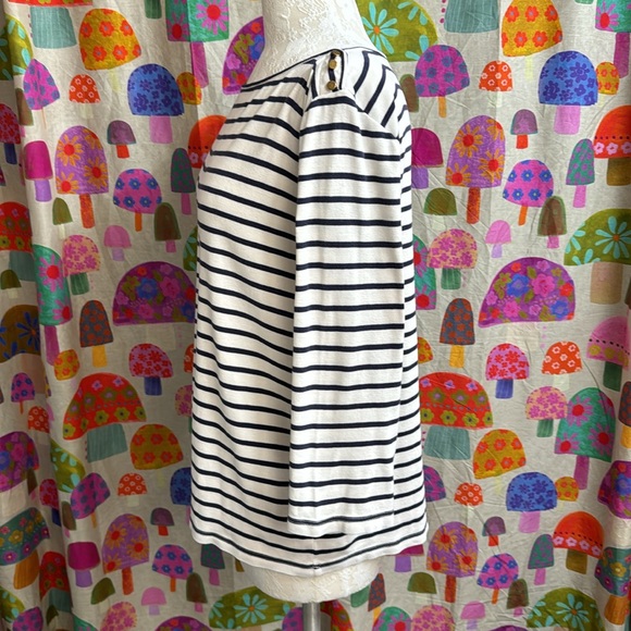 Ann Taylor Boat Neck Long Sleeve Top. LP - Picture 4 of 7